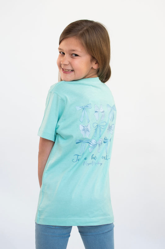 Tie A Bow On It Kids T-Shirt (Magnolia Mudbugs)