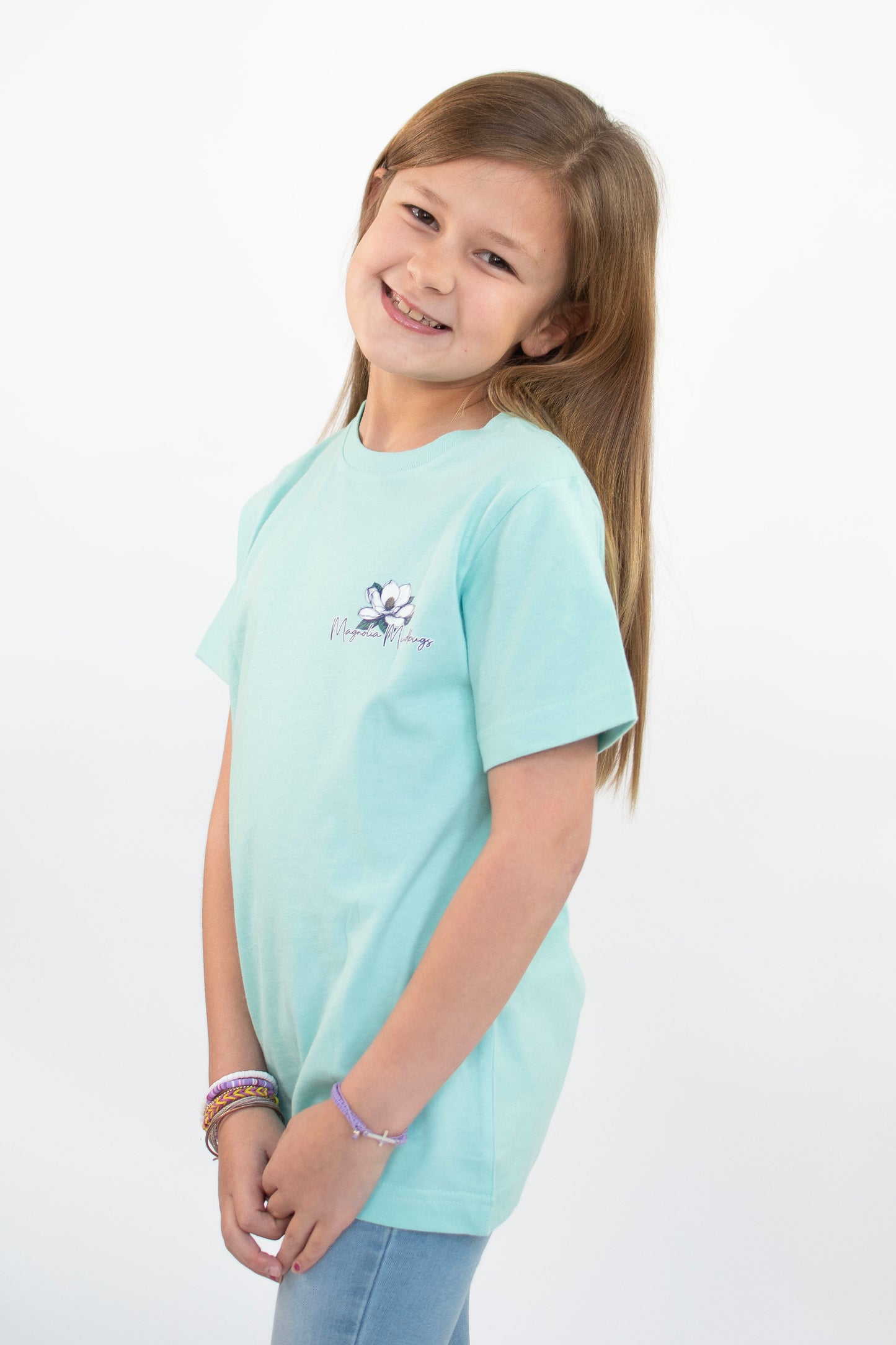 Tie A Bow On It Kids T-Shirt (Magnolia Mudbugs)