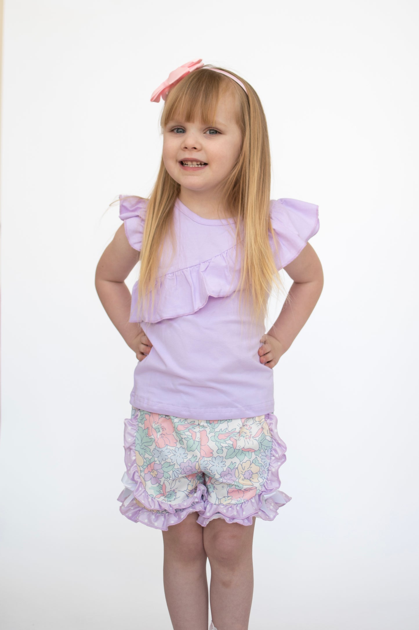Ruffle Breeze Short Set