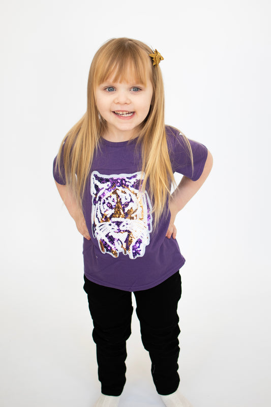 Sequin Tiger Shirt