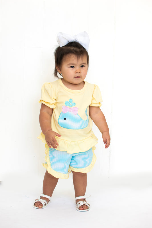 Whale, Hello There! Girl Set