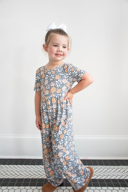 VIntage Bloom Bamboo Jumpsuit