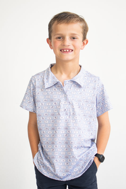 Cowpoke Boy Collar Shirt