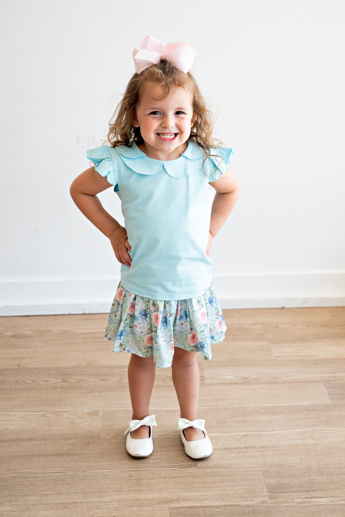 Harlowe Floral Skort Set