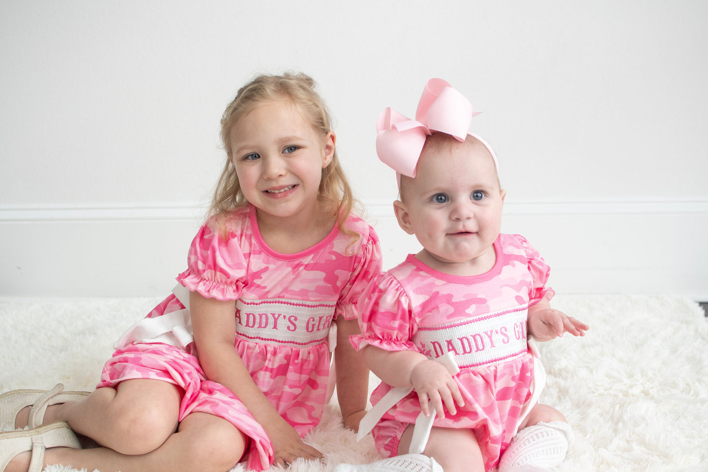 Camouflage "Daddy's Girl" Romper