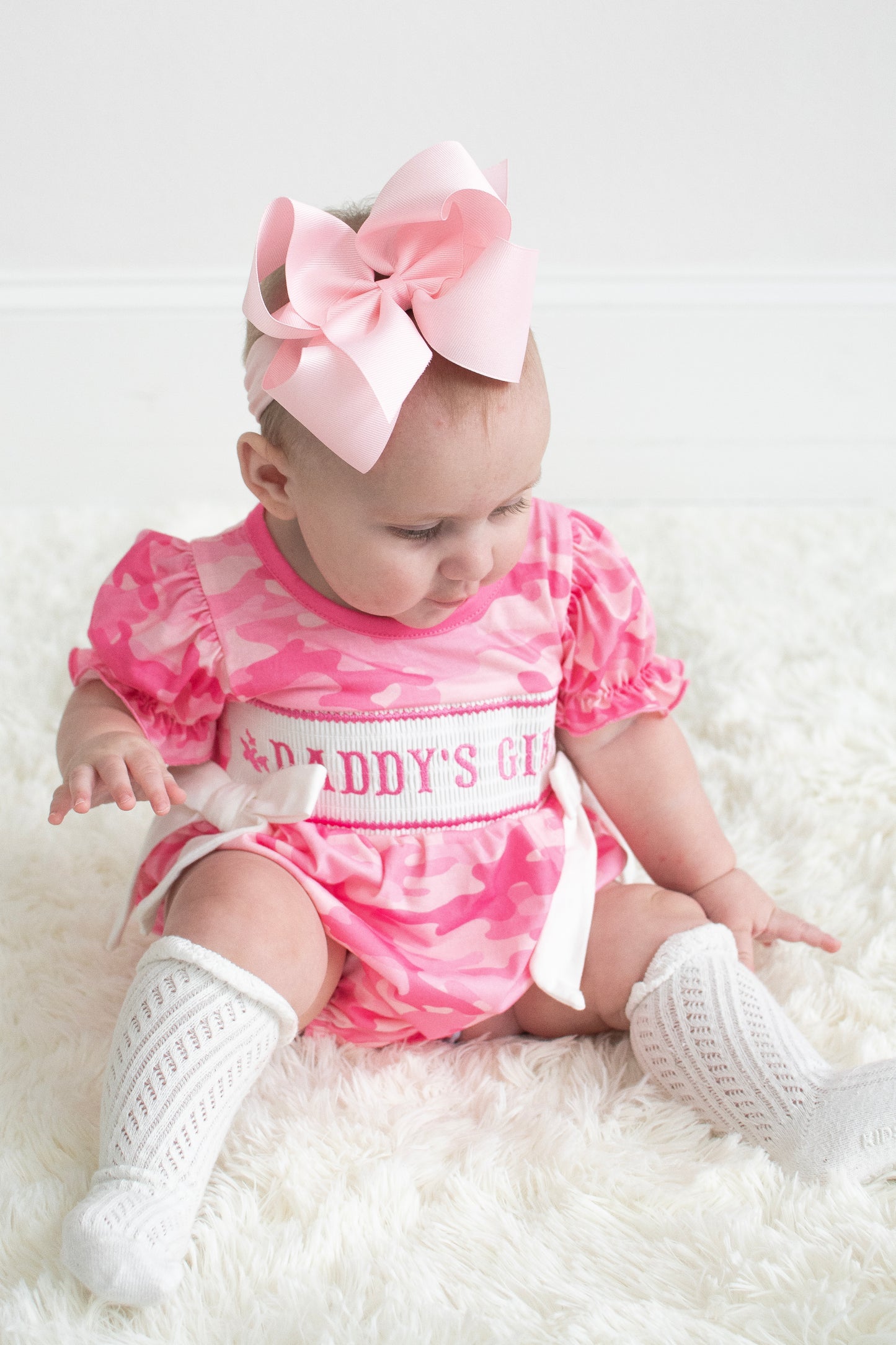 Camouflage "Daddy's Girl" Romper