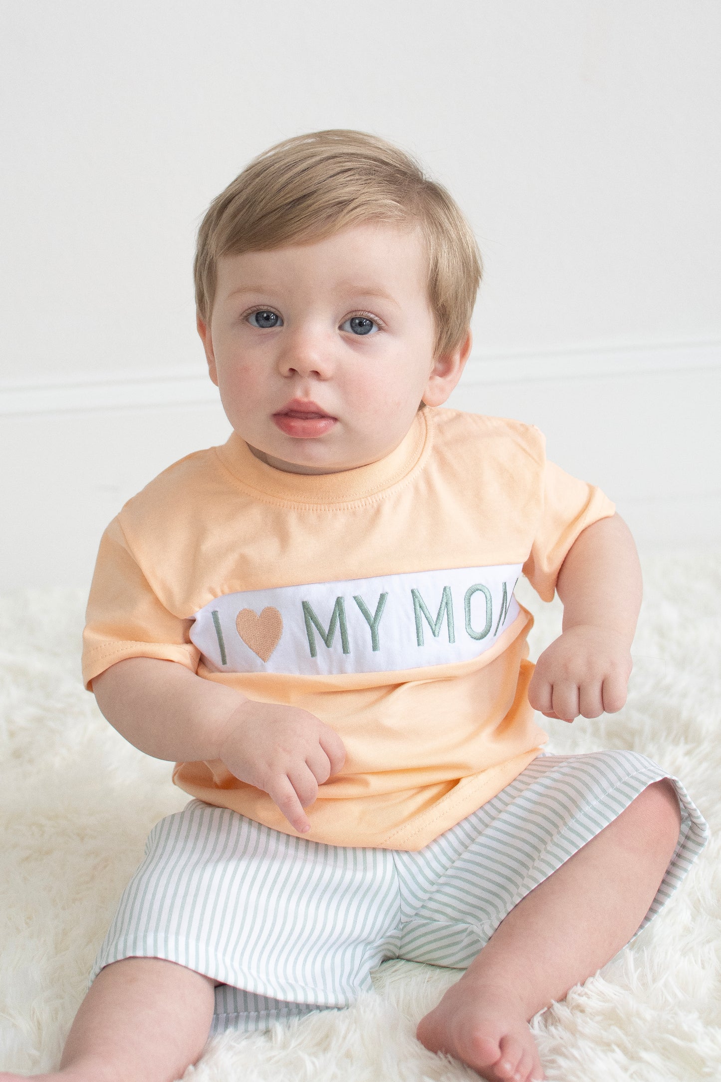 I Love Mom Boy Set