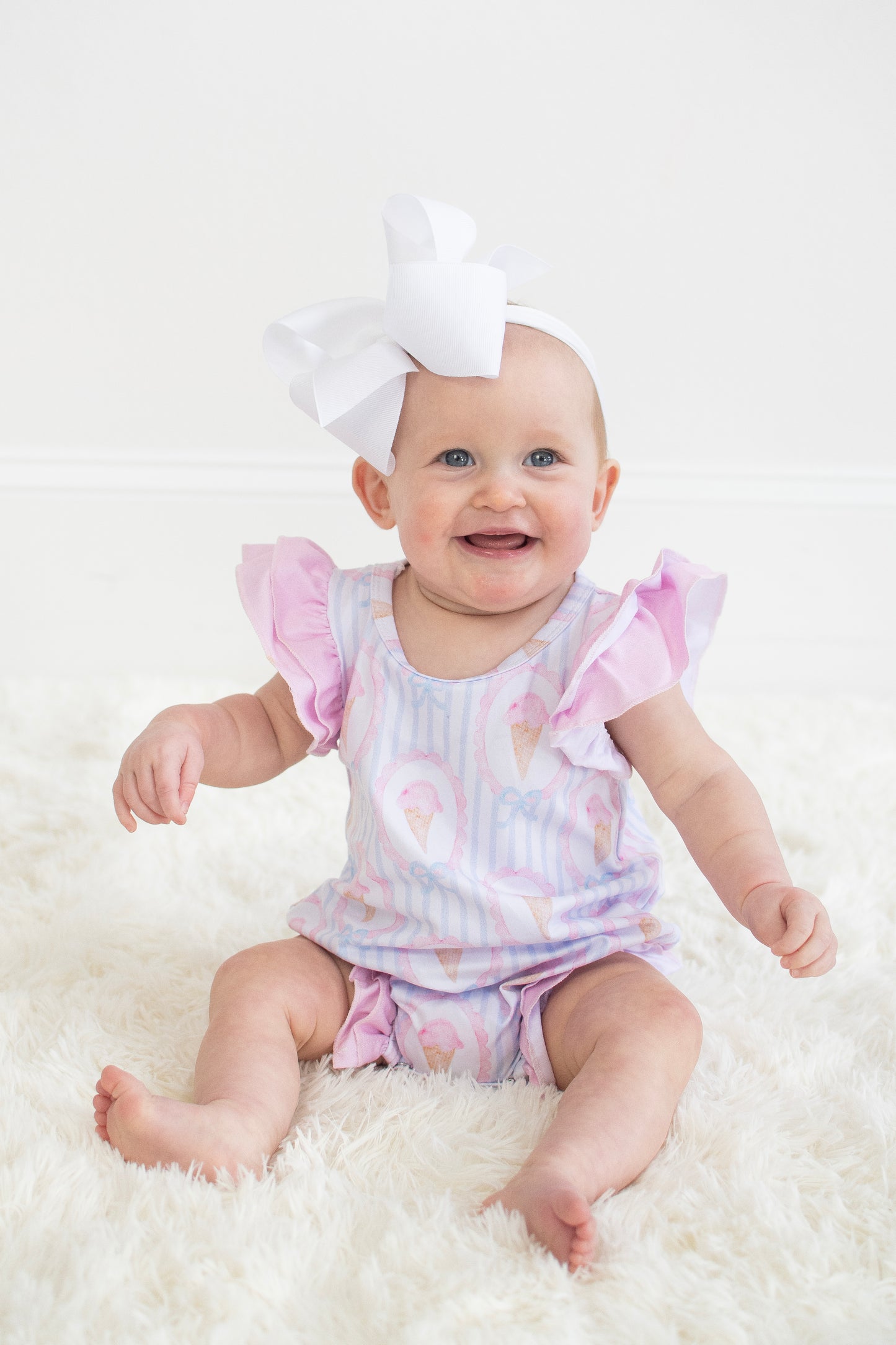 Sweet Scoops Baby Romper