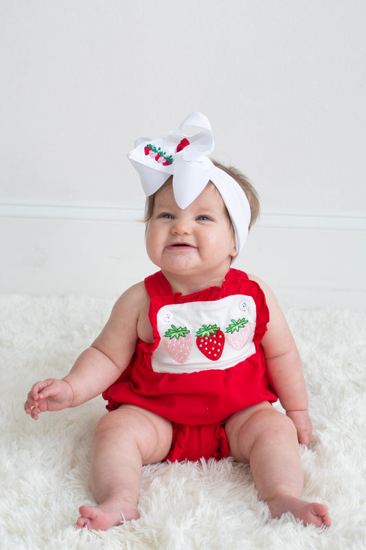 Strawberry Sweetness Romper