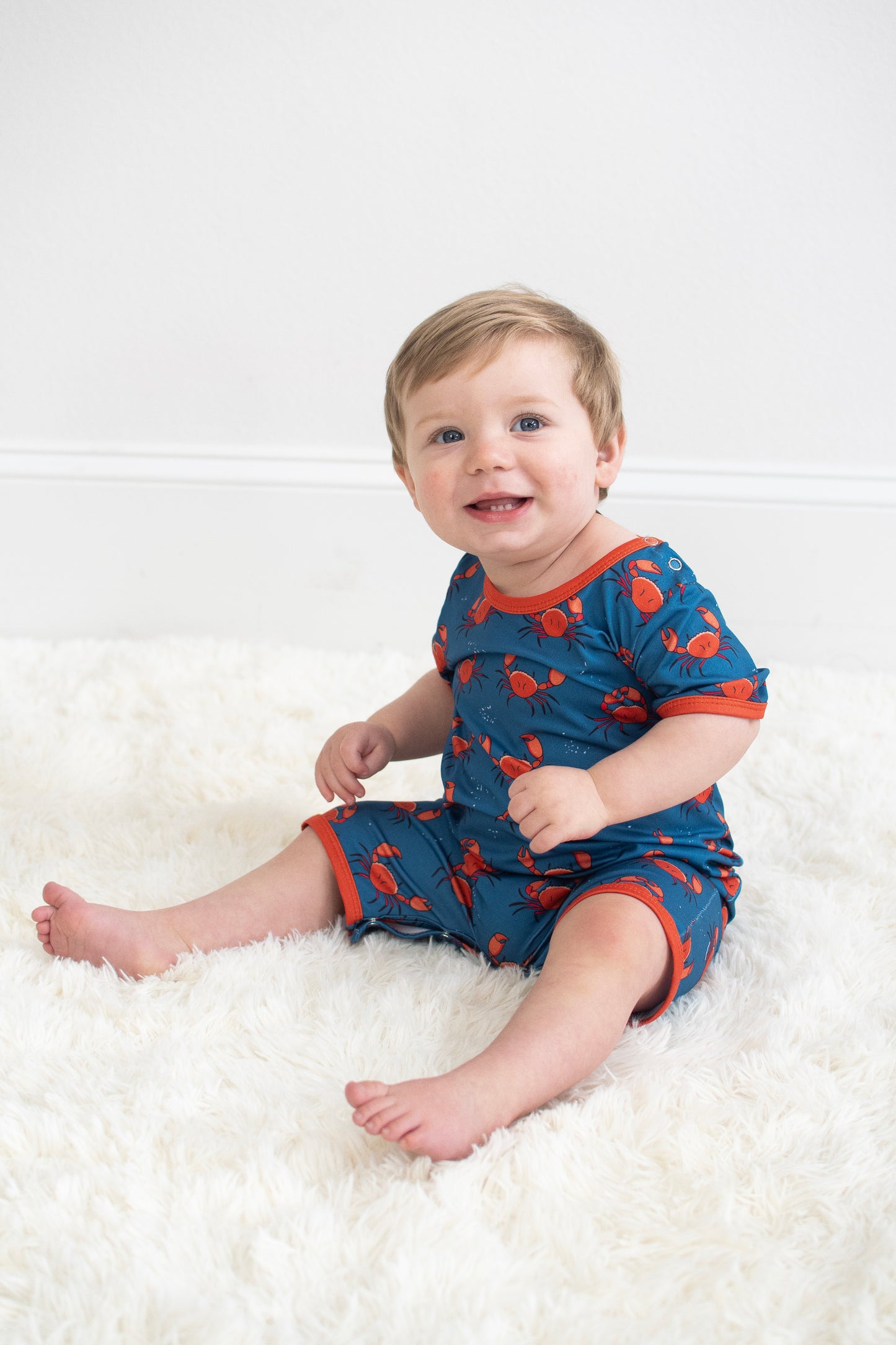 Pinchy Boy Romper