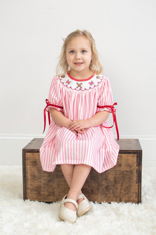 Baseballs & Bows Dress