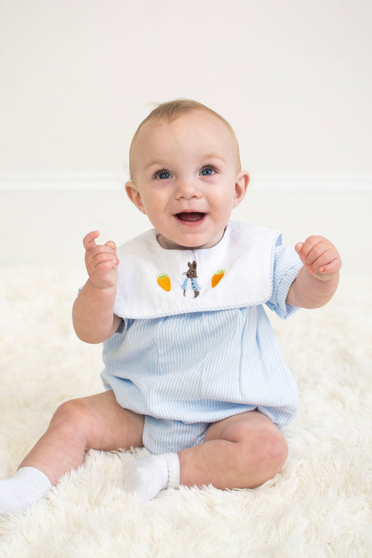 Garden Rabbit Boy Bubble