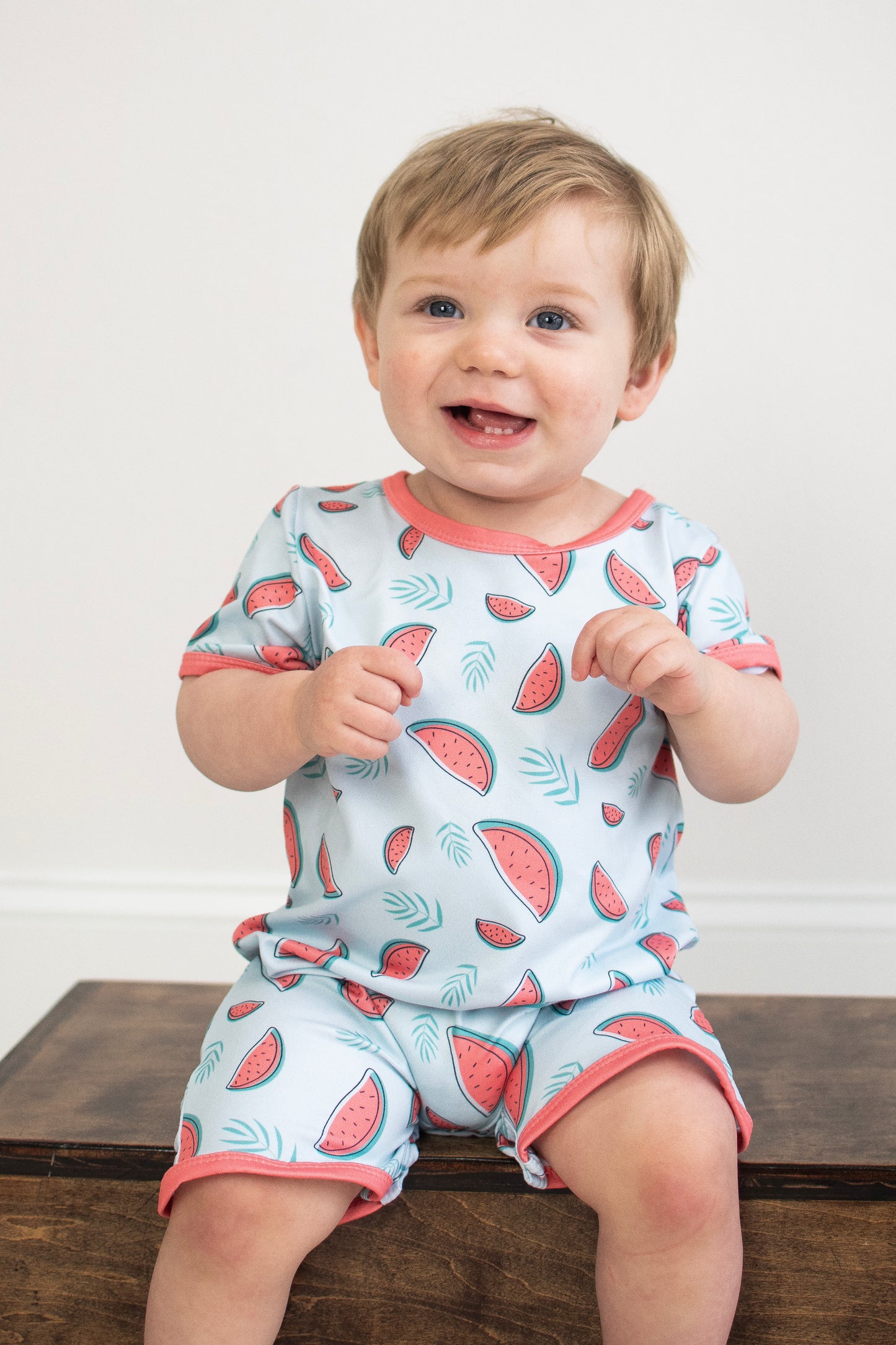 Melon Breeze Boy Romper