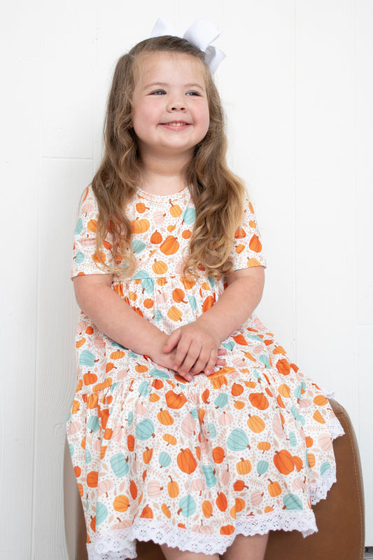 Pumpkin Doodles Dress