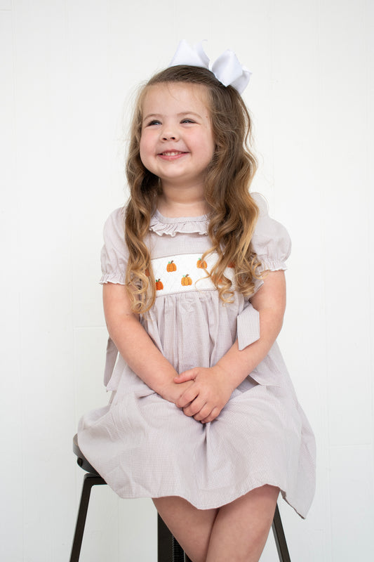 Pumpkin Patch Petal Dress