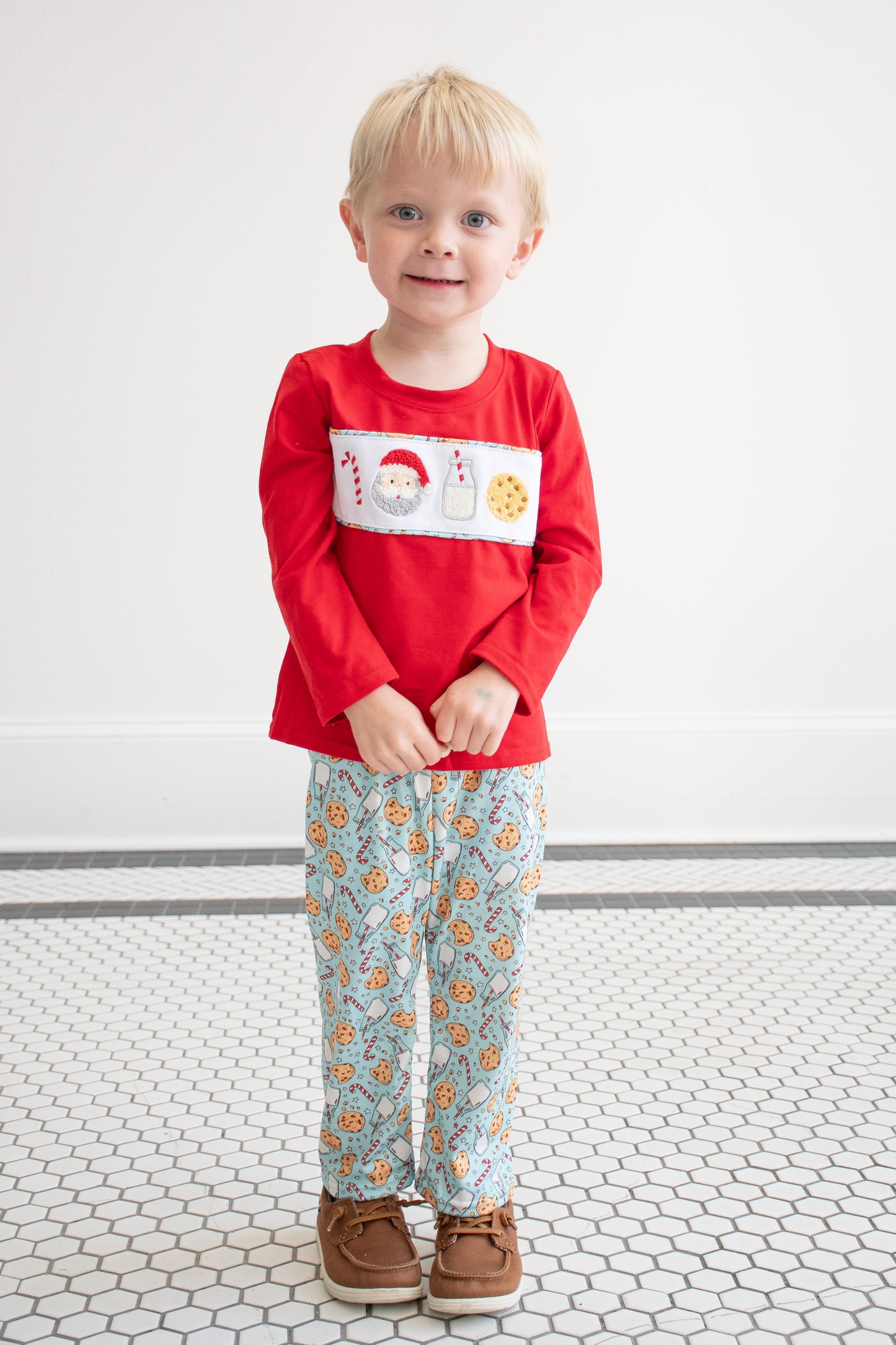 Santa's Milk & Cookies Boy Set
