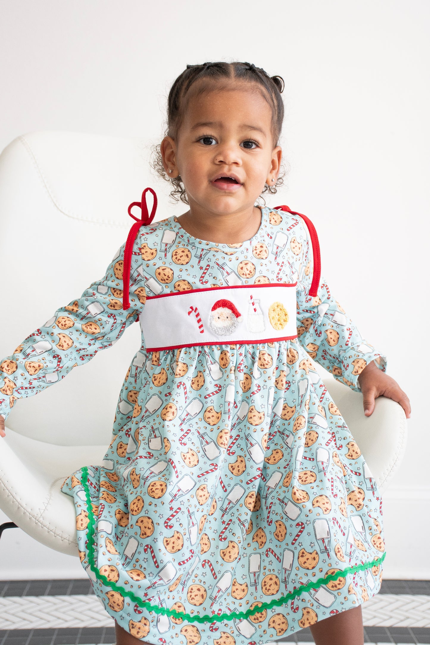 Santa's Milk & Cookies Dress