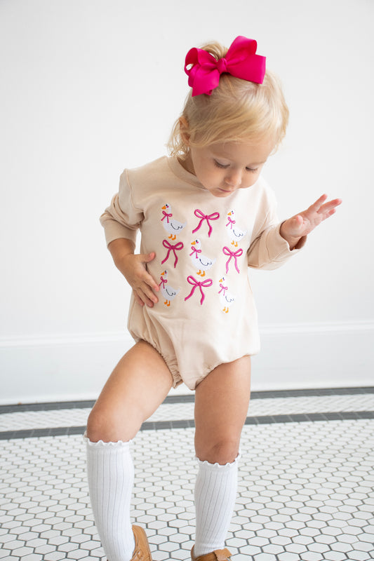 Bows & Goslings Romper
