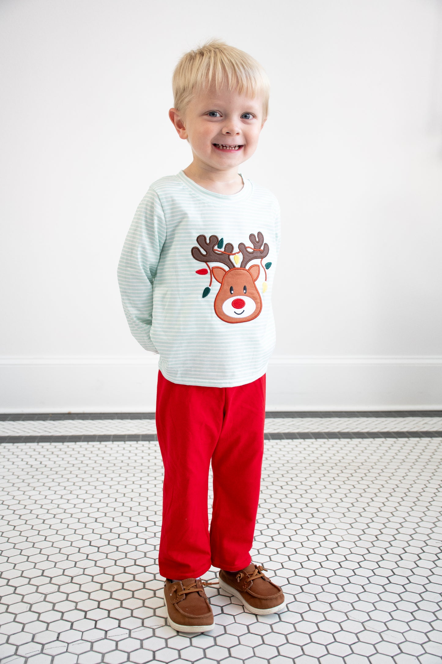 Rudolf & Twinkle Lights Boy Set