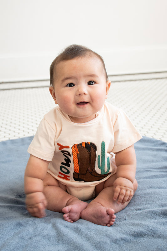 Howdy Boots Romper