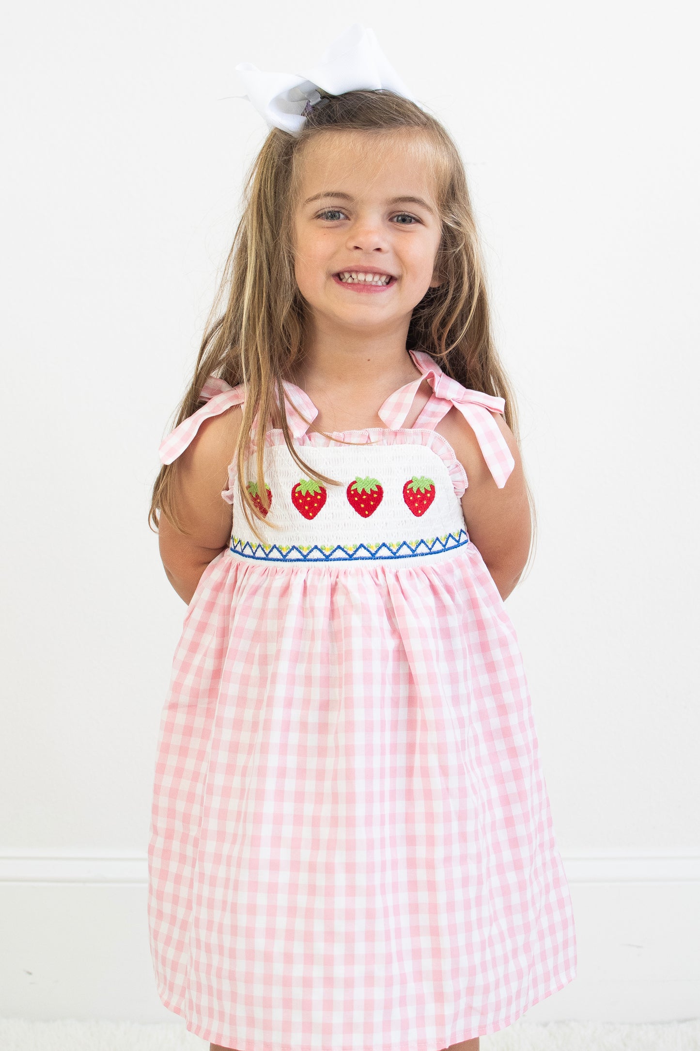 Strawberry Picnic Dress