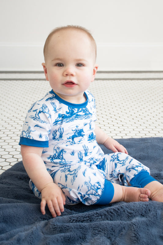 Blue Frontier Baby Boy Romper