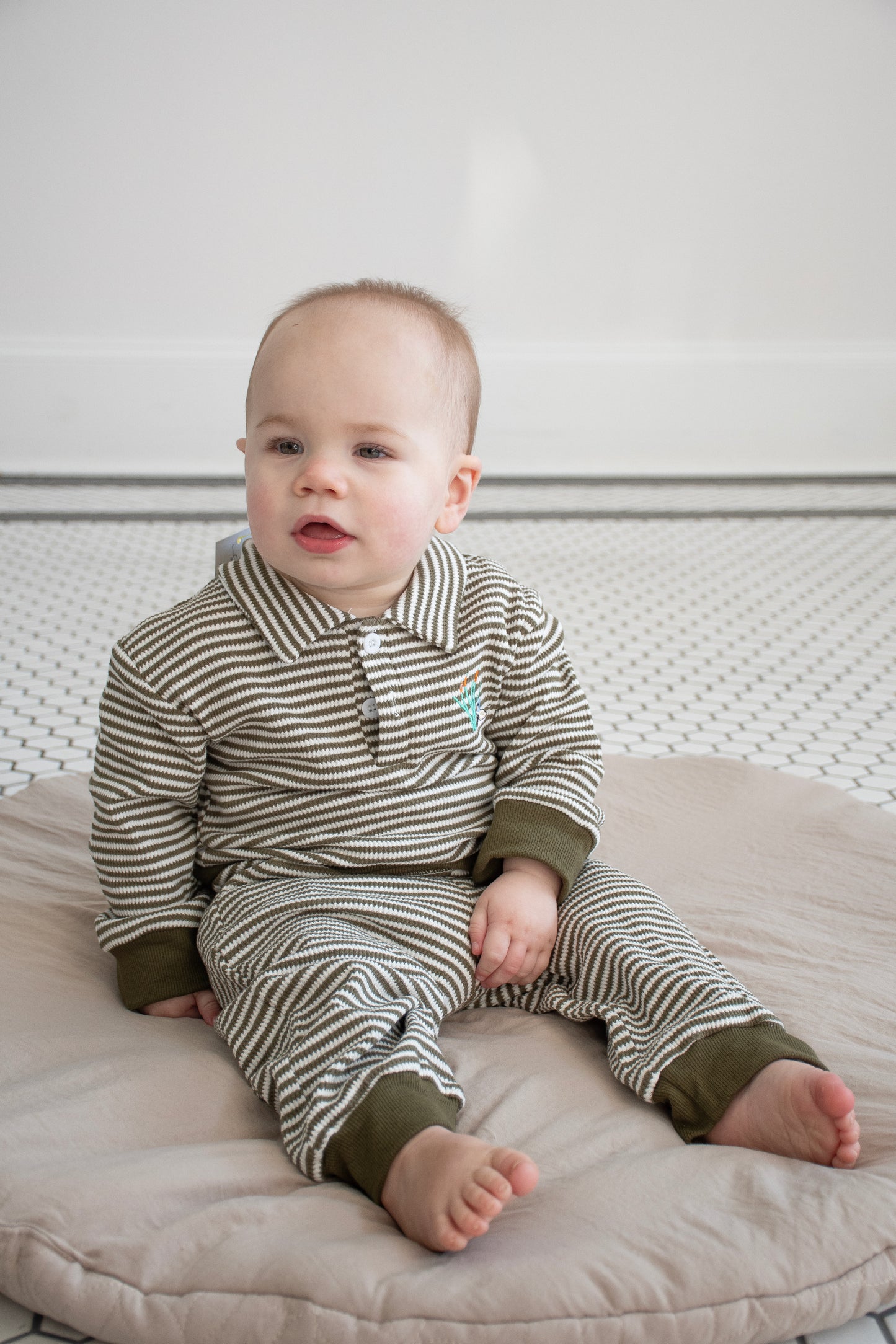 Cattail Cool Striped Set