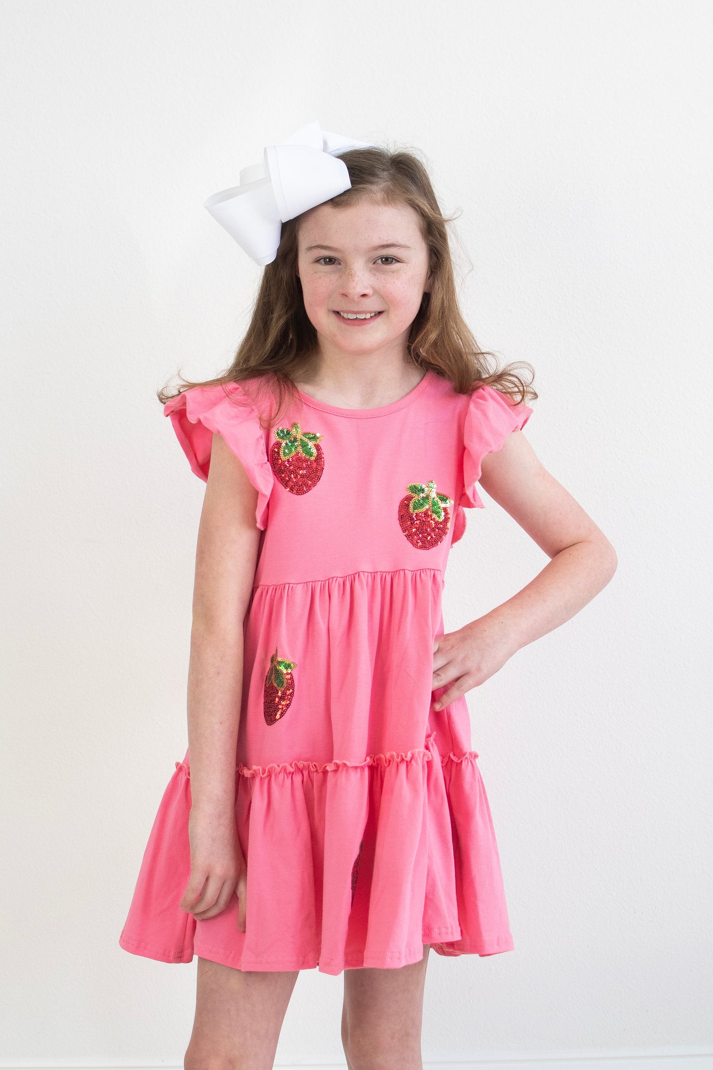 Strawberry Sequin Dress