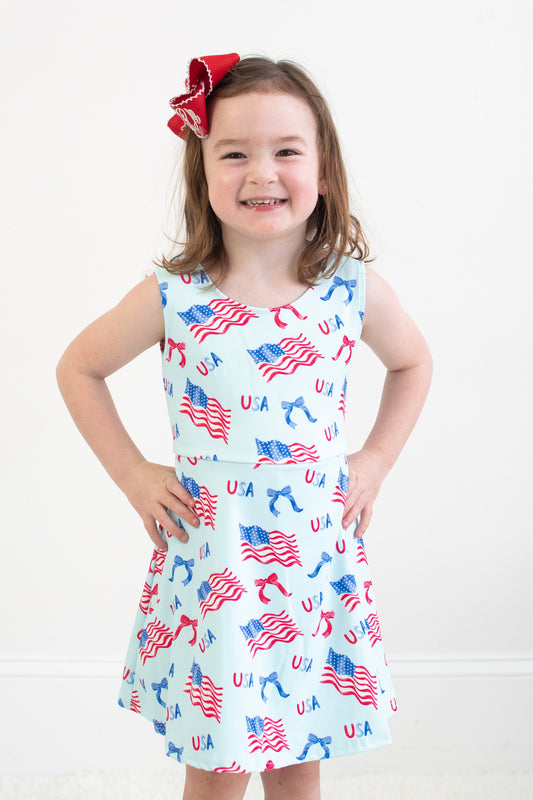 USA Bows Athletic Dress