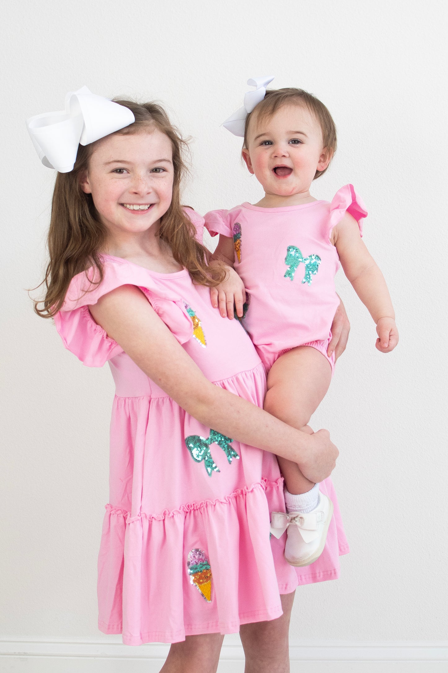 Ice Cream Sparkle Romper