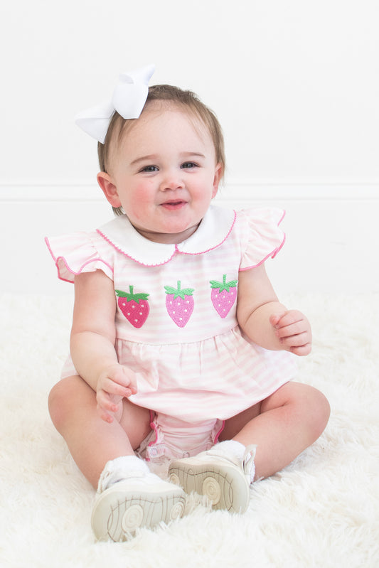 Sweet as a Strawberry Romper