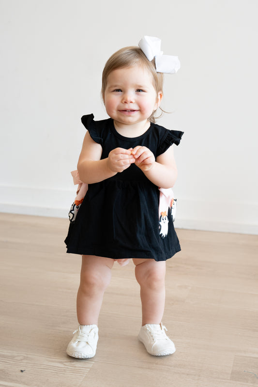 Ghostly Sweetie Skirted Romper
