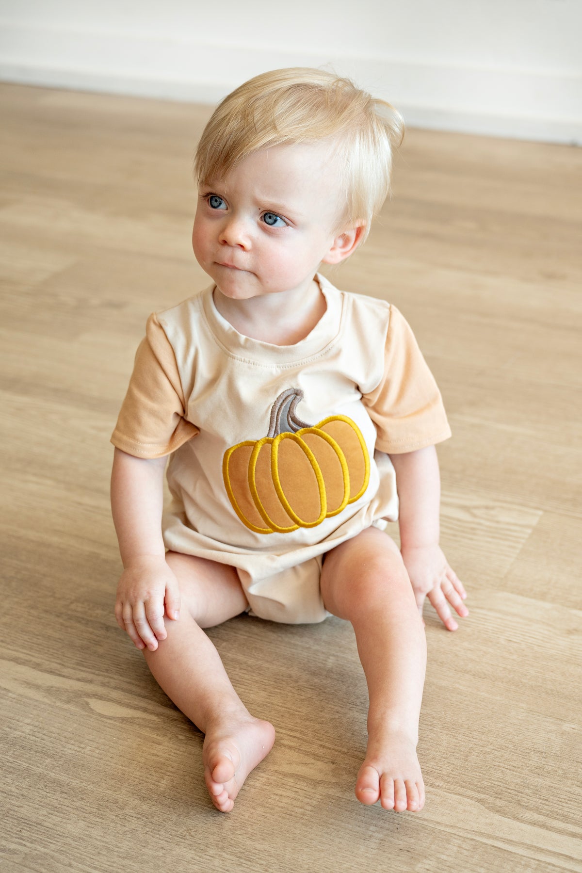 Pumpkin Season Boy Bubble