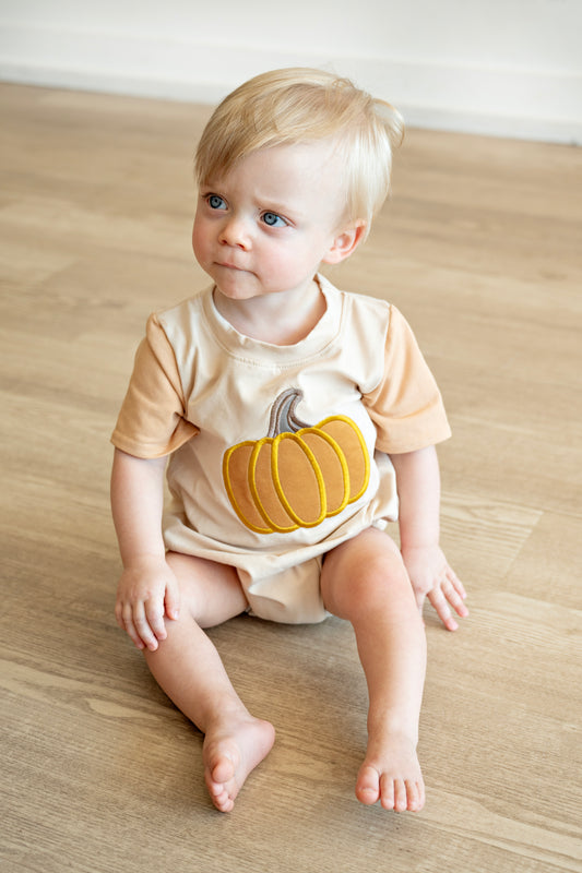 Pumpkin Season Boy Bubble