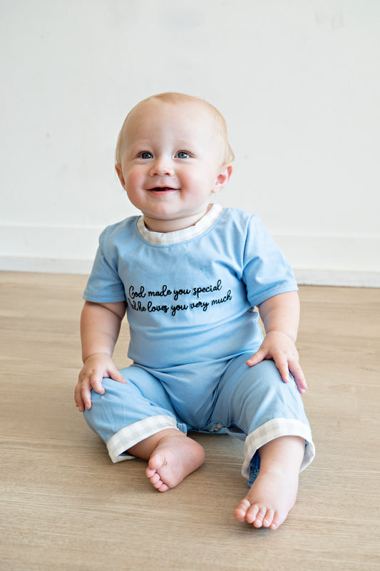 God Made You Special - Boy Romper
