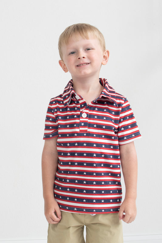Stars and Stripes Button Down Shirt