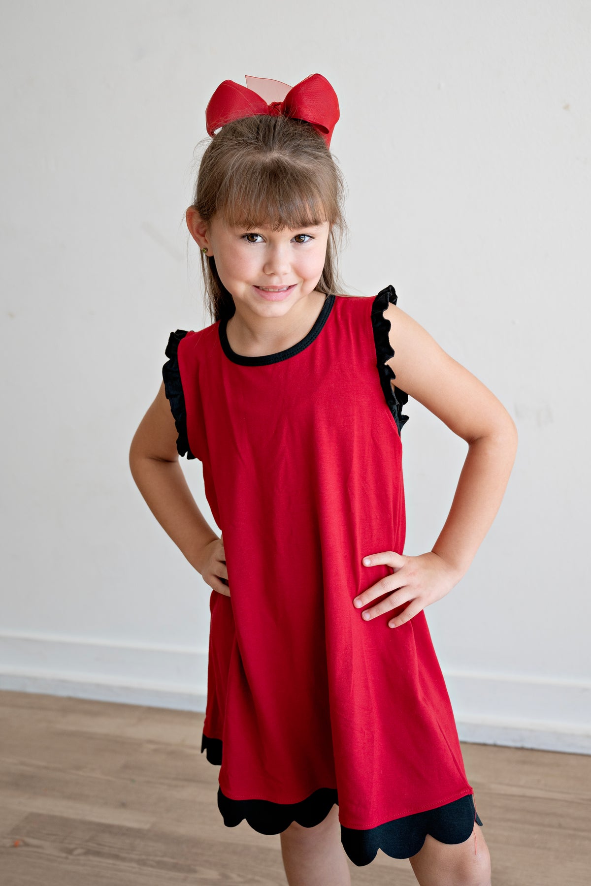 Maroon/Black Spirit Dress