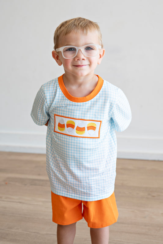 Candy Corn Wishes Boy Set