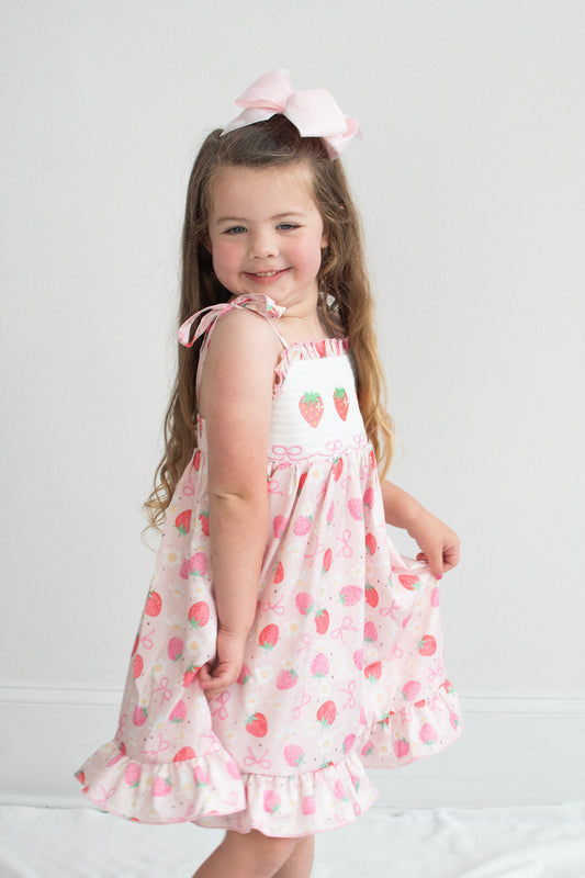 Strawberry Blossom Dress