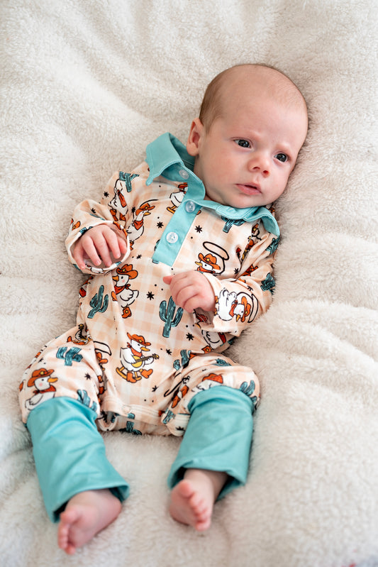 Western Duck Romper