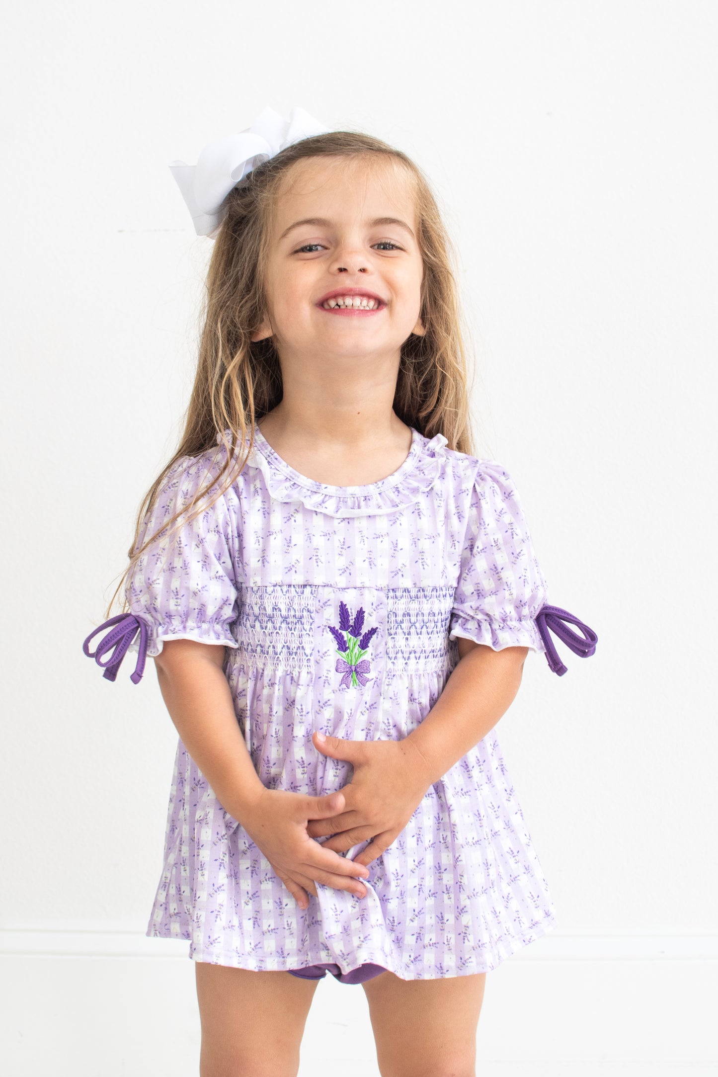 Lavender Fields Bloomer Set