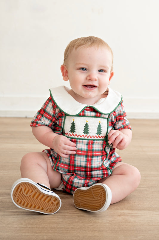 Evergreen Boy Romper