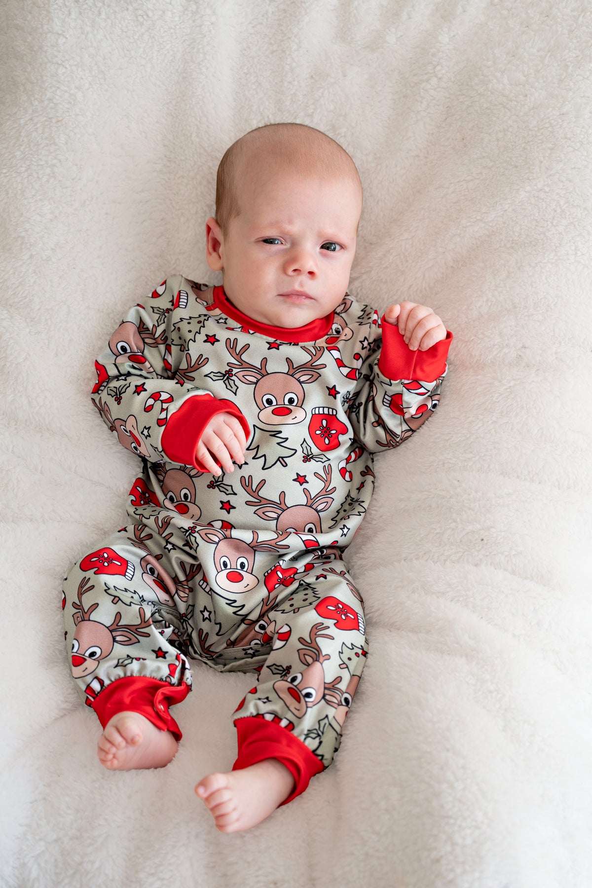 Red Nose Reindeer Romper