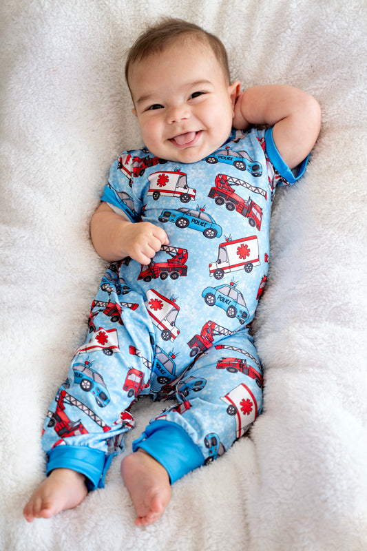 Rescue Boy Romper