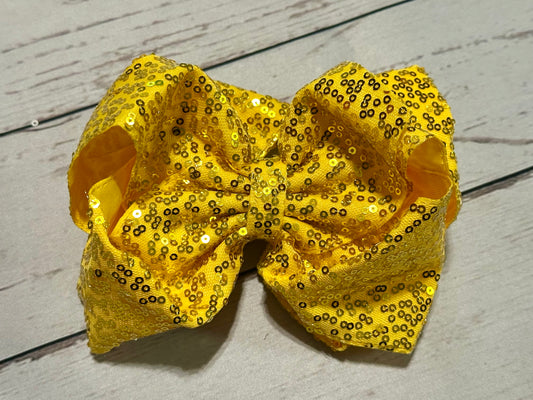 6.5” Sequin Hair Bows