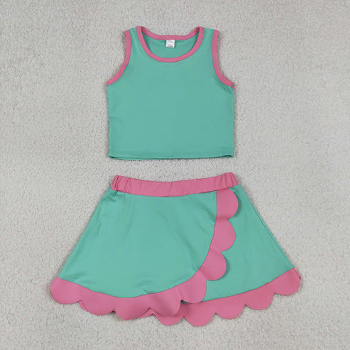 Factory Preorder: Scallop Athletic Skort Sets 2 (11 Styles)