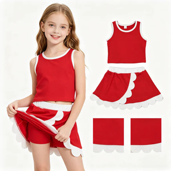 Factory Preorder: Scallop Athletic Skort Sets (10 Styles)
