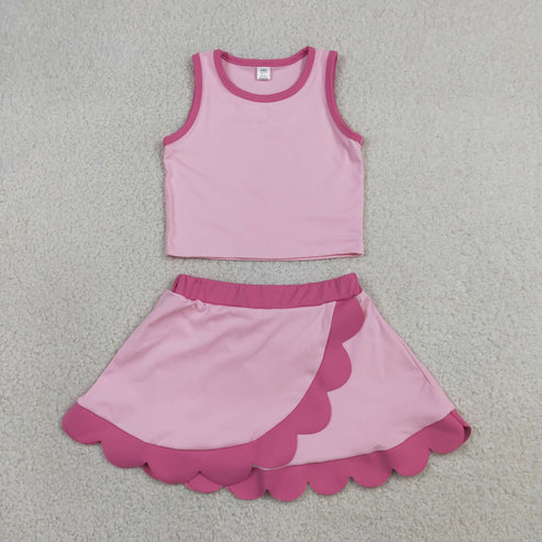 Factory Preorder: Scallop Athletic Skort Sets 2 (11 Styles)