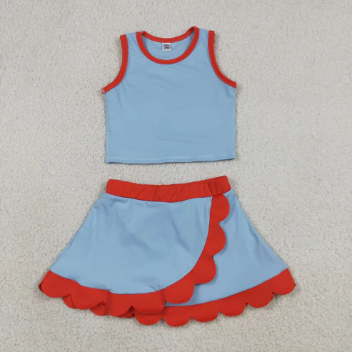 Factory Preorder: Scallop Athletic Skort Sets 2 (11 Styles)