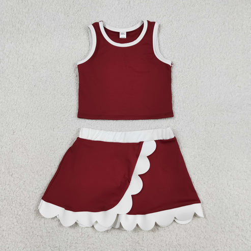 Factory Preorder: Scallop Athletic Skort Sets (10 Styles)